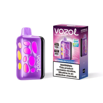 VOZOL RAVE 50K DISPOSABLE (5CT DISPLAY)