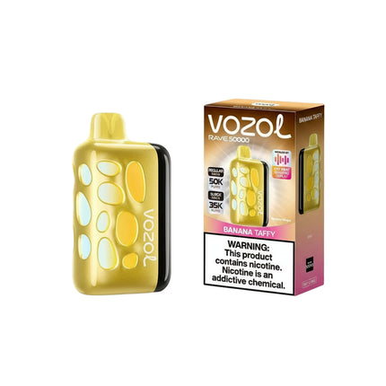 VOZOL RAVE 50K DISPOSABLE (5CT DISPLAY)