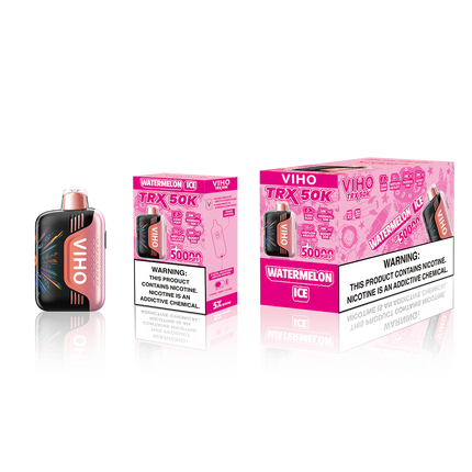 VIHO TRX 50K PUFFS 5% DISPOSABLE (5CT DISPLAY)