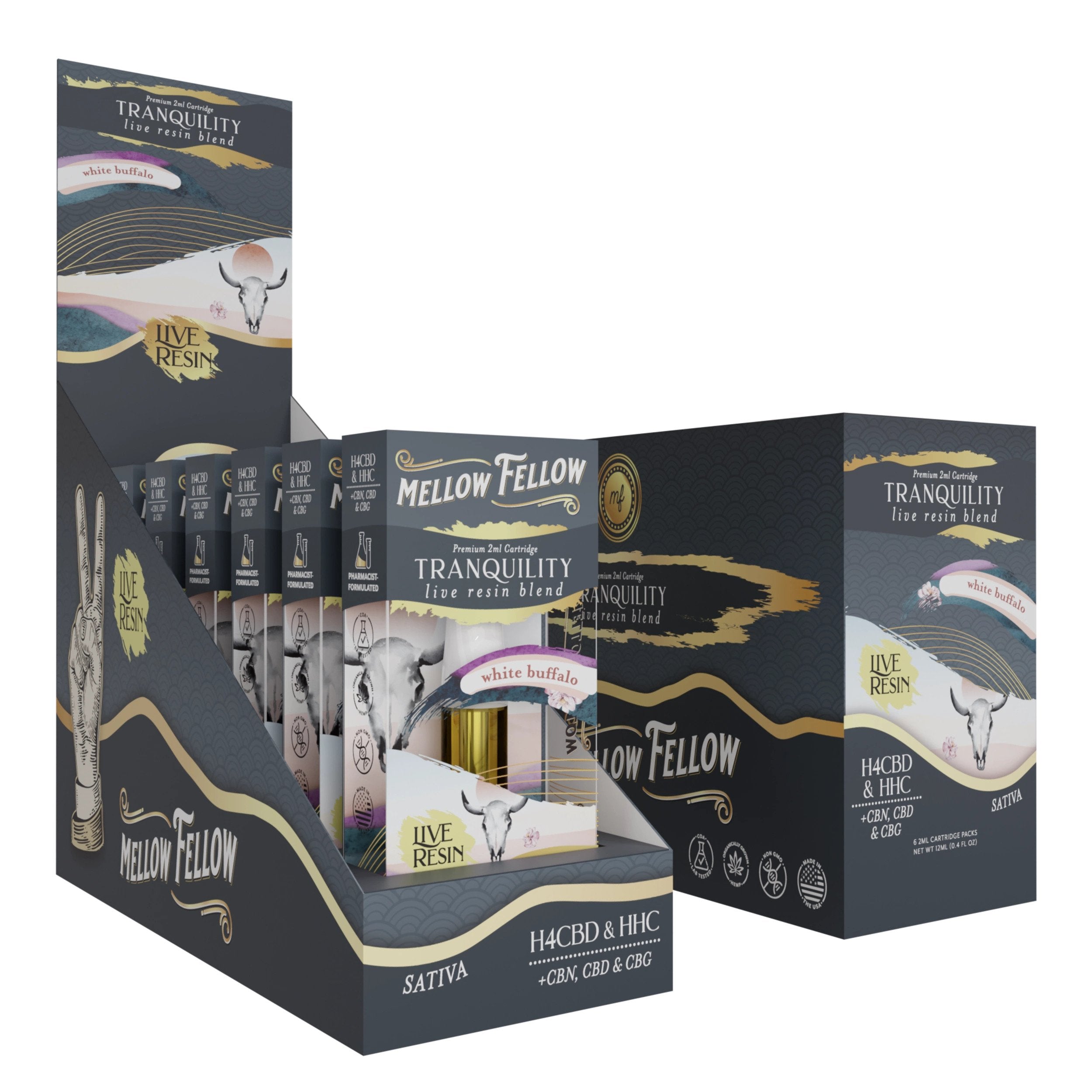 MELLOW FELLOW 2ML LIVE RESIN CARTRIDGE