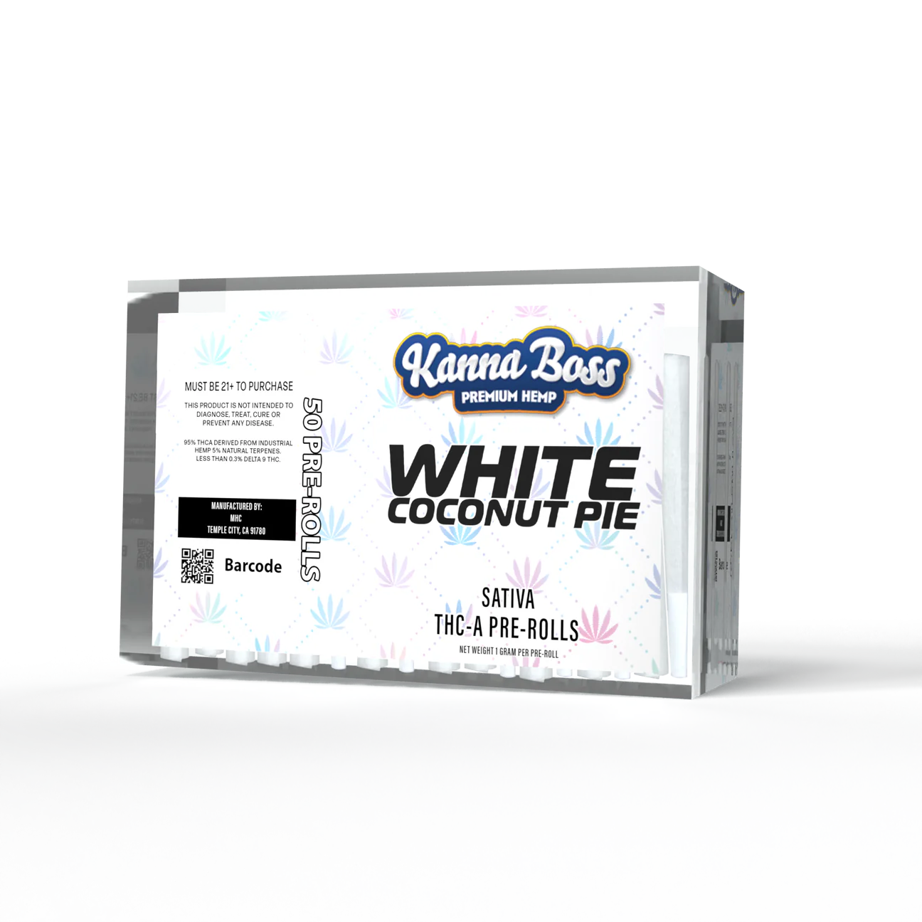 KANNA-BOSS 1 GRAM THC-A PRE-ROLL (50CT DISPLAY)