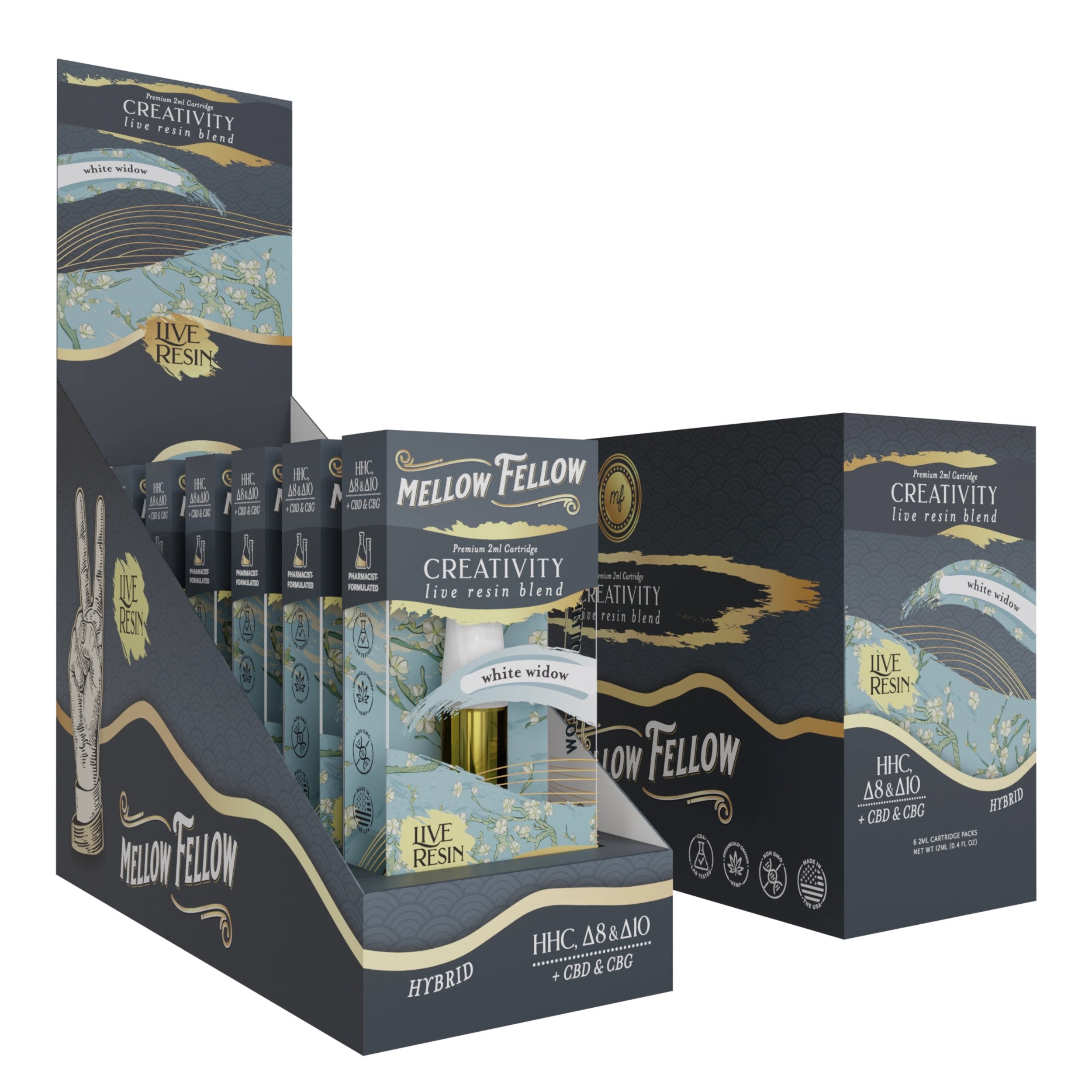 MELLOW FELLOW 2ML LIVE RESIN CARTRIDGE