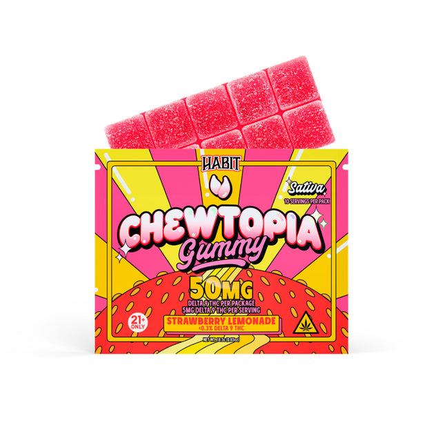 CHEWTOPIA 50MG D9 GUMMY BOX (12CT/BOX)