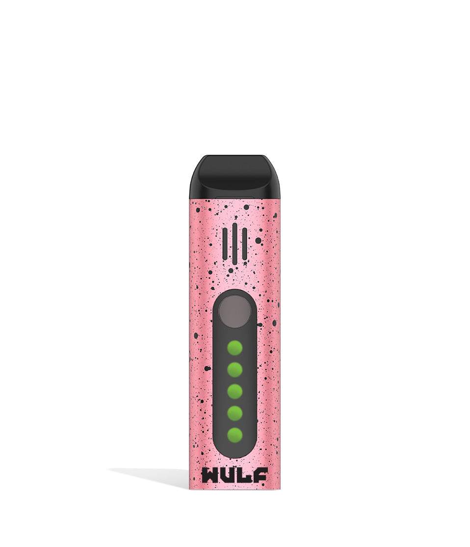 WULF MODS FLORA DRY HERB VAPORIZER PINK-BLACK SPLATTER 121032563650