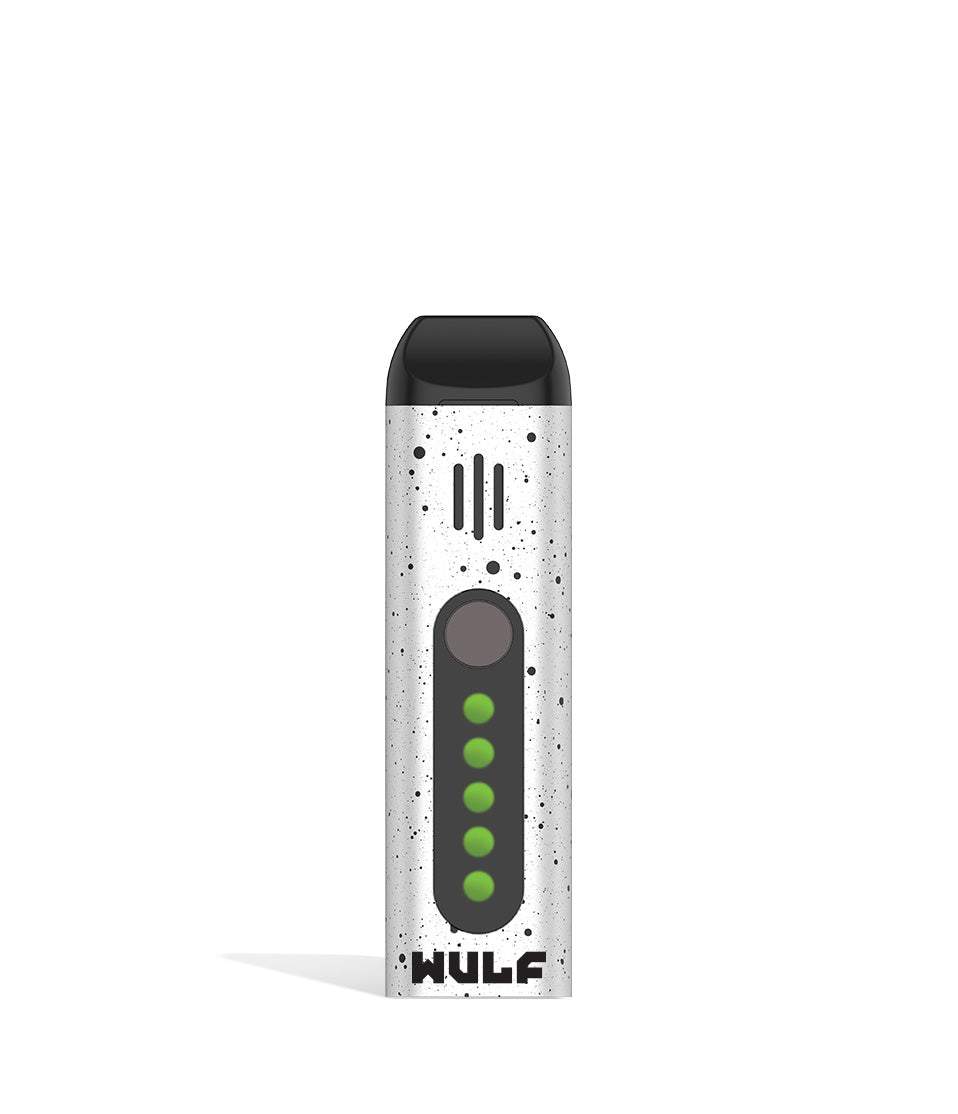WULF MODS FLORA DRY HERB VAPORIZER WHITE-BLACK SPLATTER 121032563674