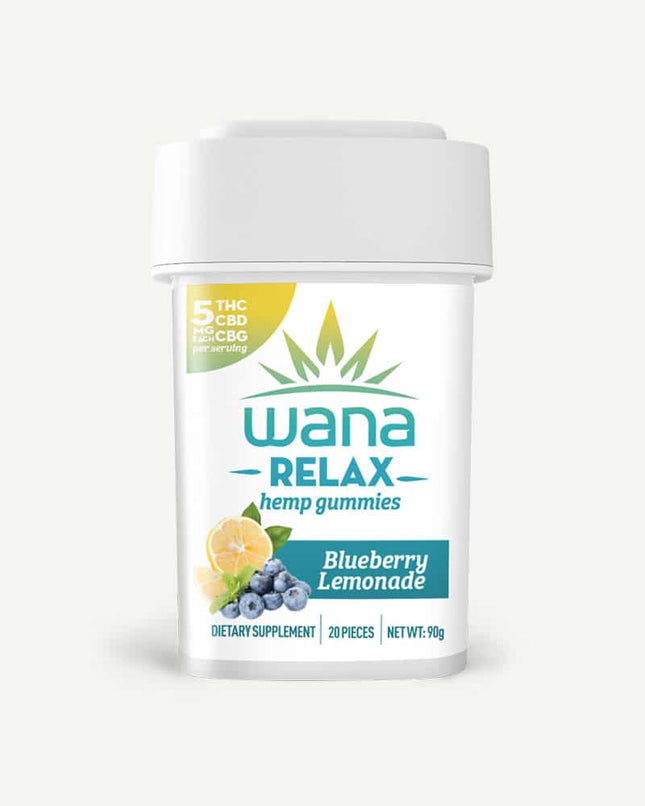 WANA HEMP CLASSICS 100MG DELTA-9 THC INFUSED GUMMIES