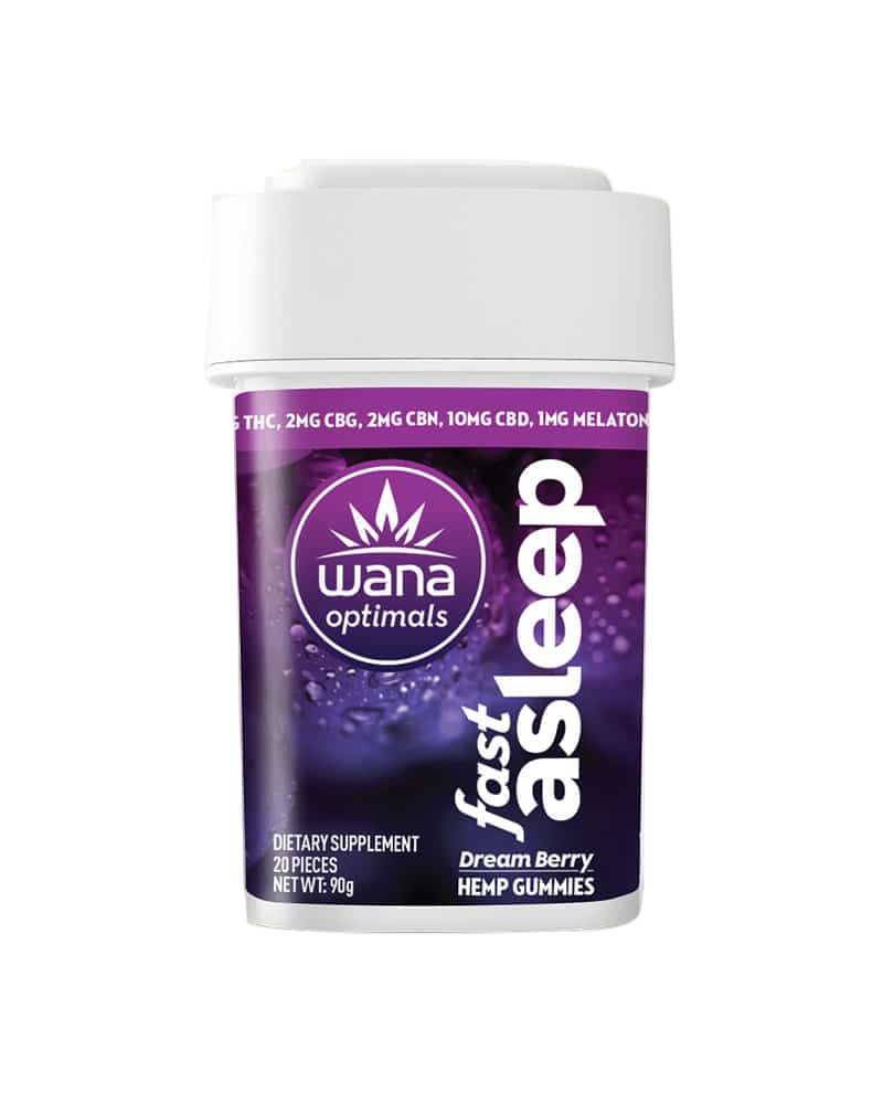 WANA HEMP 100MG DELTA-9 THC INFUSED GUMMIES