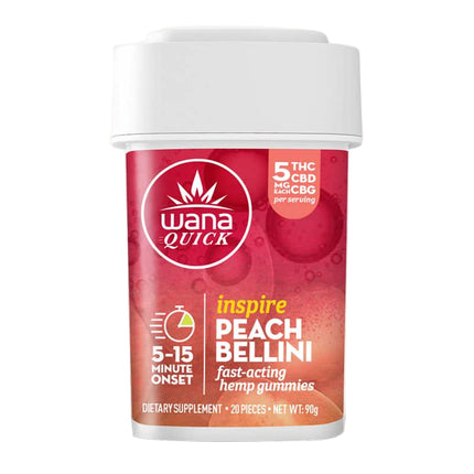 WANA HEMP 100MG DELTA-9 THC INFUSED GUMMIES