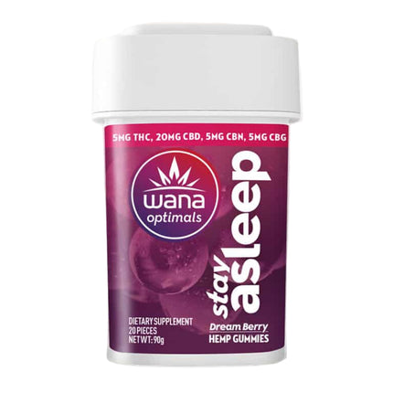 WANA HEMP 100MG DELTA-9 THC INFUSED GUMMIES