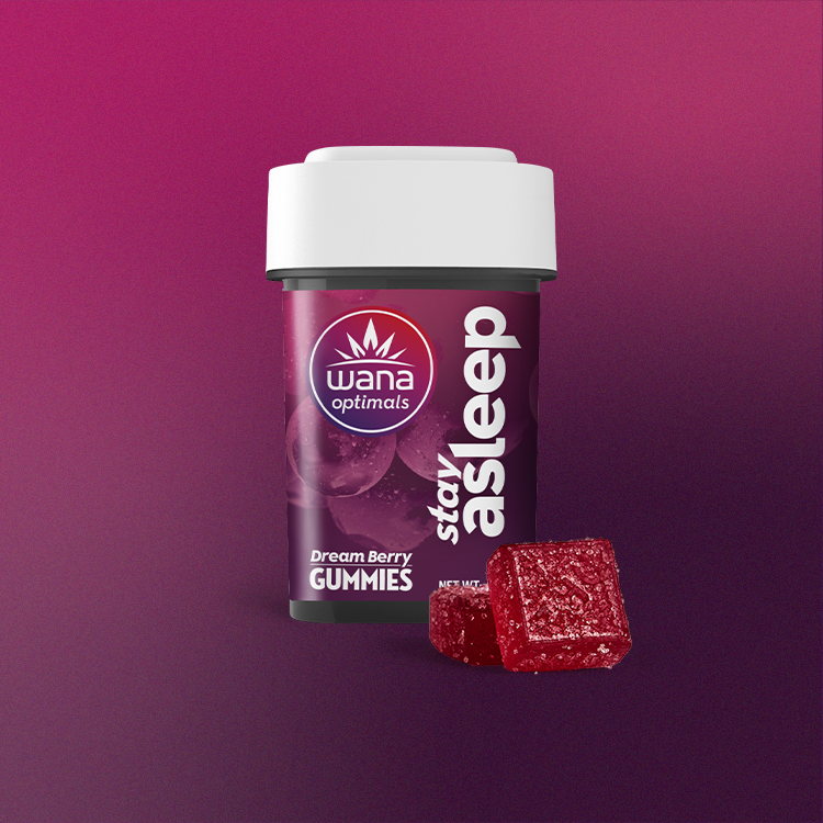 WANA HEMP 50MG D9 THC INFUSED GUMMIES (10CT BAG)