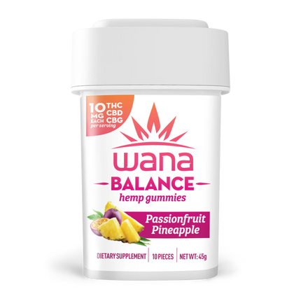 WANA HEMP CLASSICS 100MG DELTA-9 THC INFUSED GUMMIES