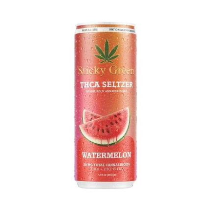STICKY GREEN  THCA SELTZER 20MG (THCA THCP BLEND) (4 PACK)
