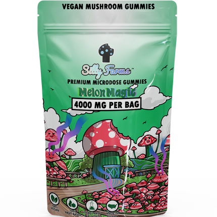 SILLY FARMS PREMIUM MICRODOSE GUMMIES 4000MG PER BAG