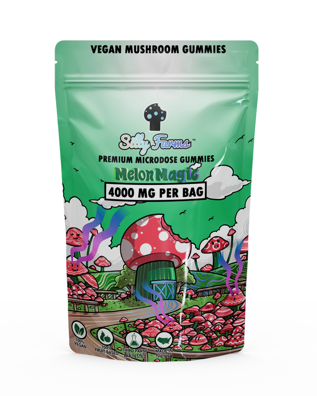 SILLY FARMS PREMIUM MICRODOSE GUMMIES 4000MG PER BAG