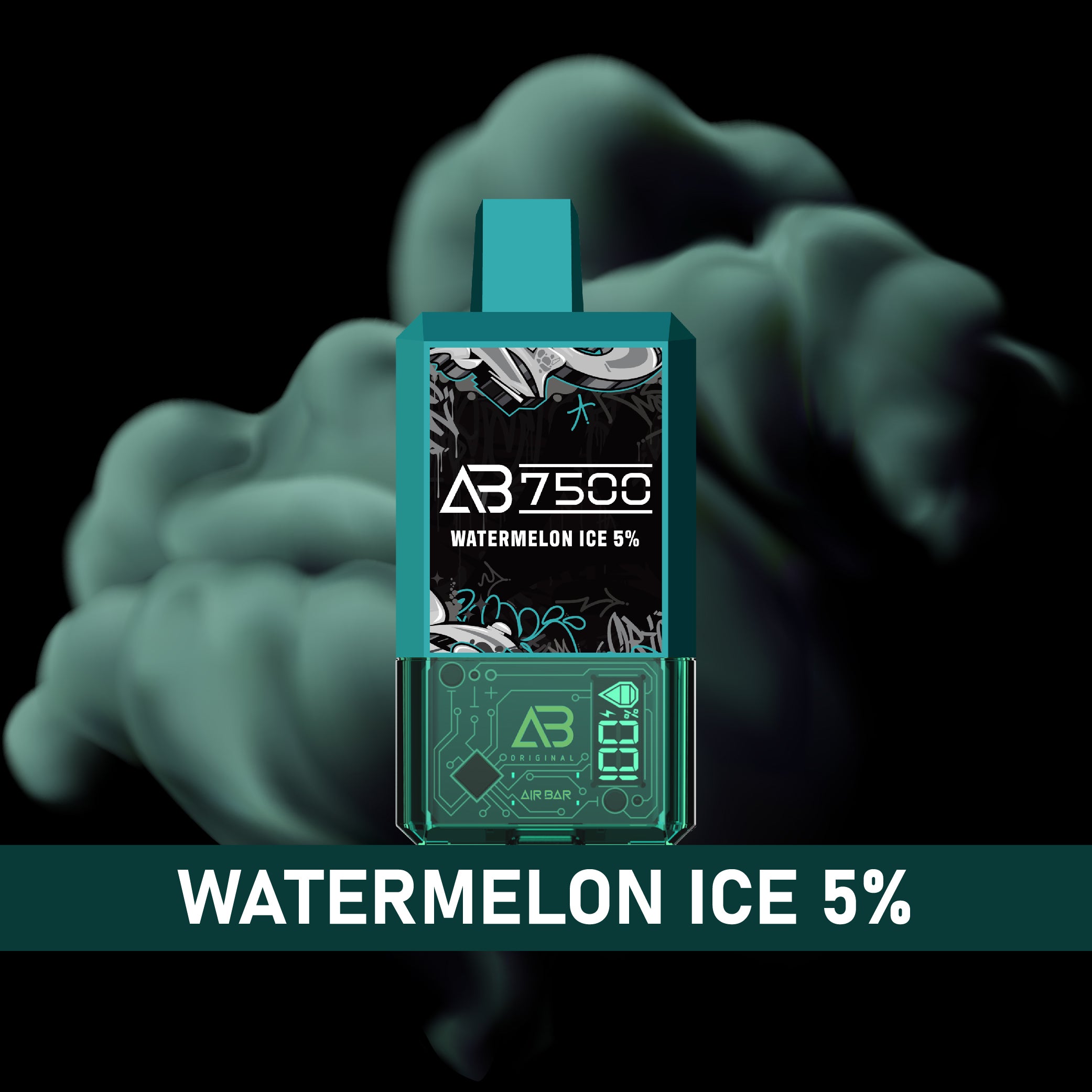 AIR BAR AB7500 5% DISPOSABLE 10CT/DISPLAY