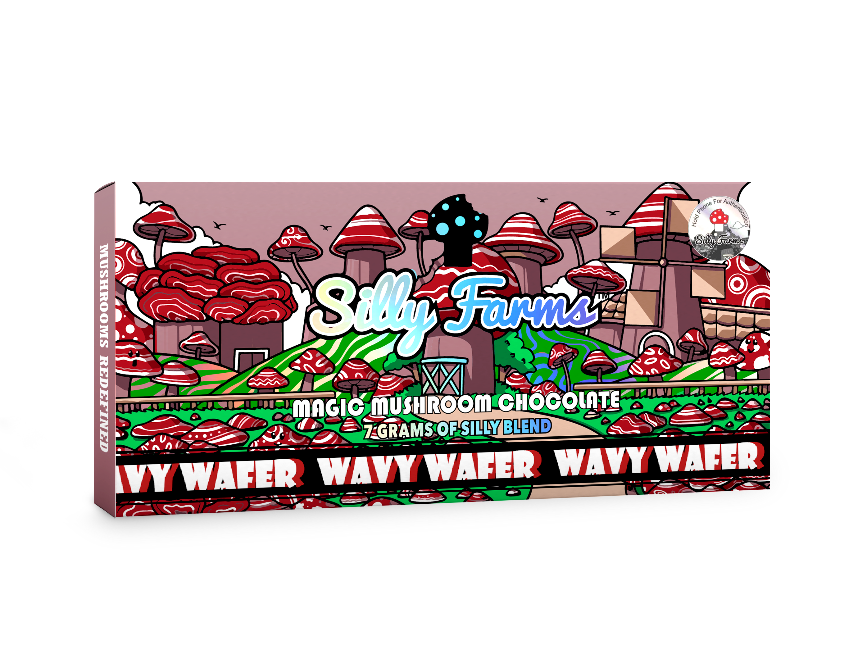 SILLY FARMS MAGIC MUSHROOM CHOCOLATE 7 GRAMS SILLY BLEND