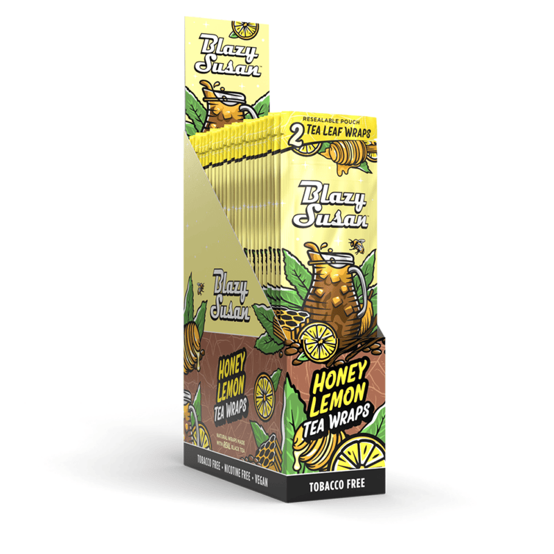 BLAZY SUSAN TEA LEAF WRAPS (2CT/PK, 25PK/BOX)