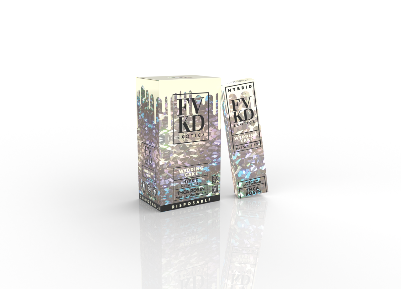 FVKD EXOTICS THCA ROSIN BLEND 3.5 GRAM DISPOSABLE