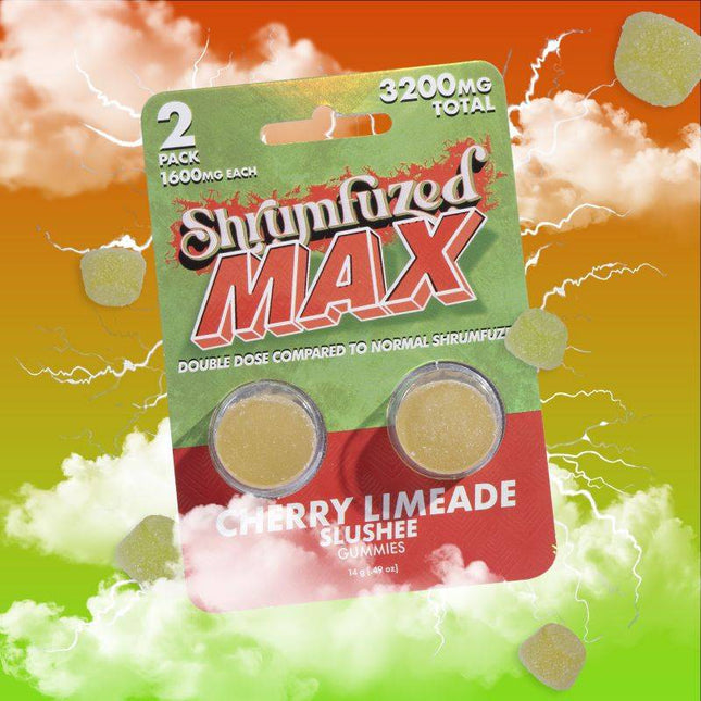 SHRUMFUZED MAX 3200MG DOUBLE DOSE MUSHROOM GUMMIES (2CT/PACK)