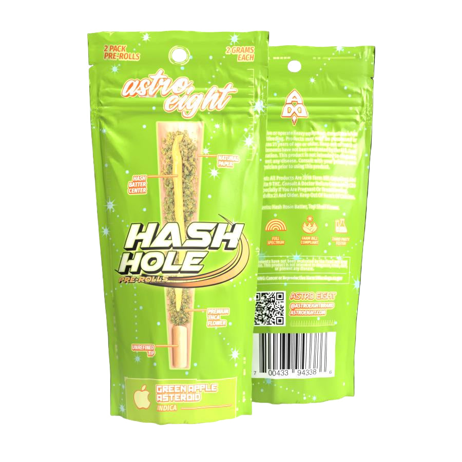 ASTRO EIGHT HASH HOLE PRE-ROLLS (2 X 2G EACH)