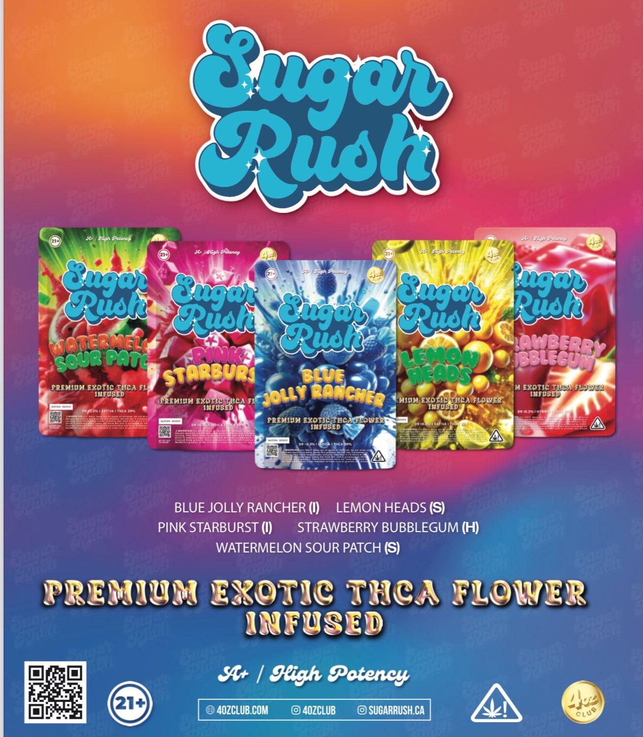 SUGAR RUSH 3.5G THCA FLOWER