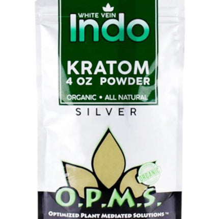 OPMS SILVER KRATOM POWDER 4OZ