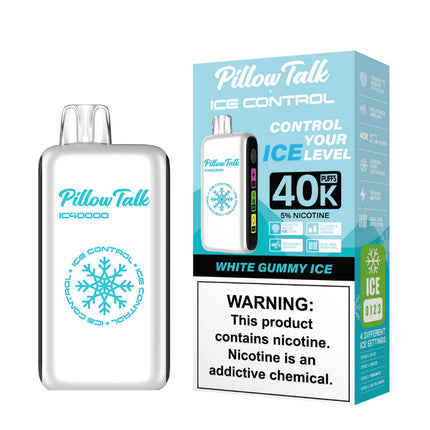 PILLOW TALK IC40000 ICE CONTROL DISPOSABLE VAPE (5CT DISPLAY)