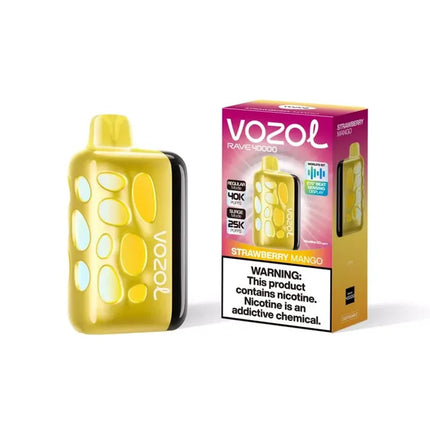 VOZOL RAVE 50K DISPOSABLE (5CT DISPLAY)