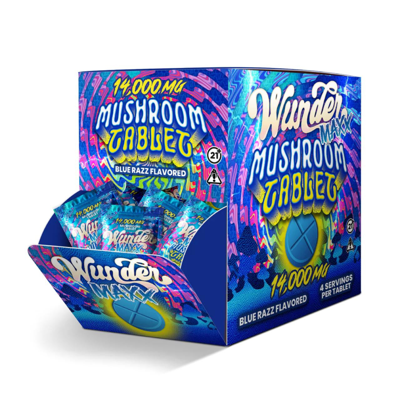 WUNDER MAXX MUSHROOM 14000MG TABLET (30CT BOX)