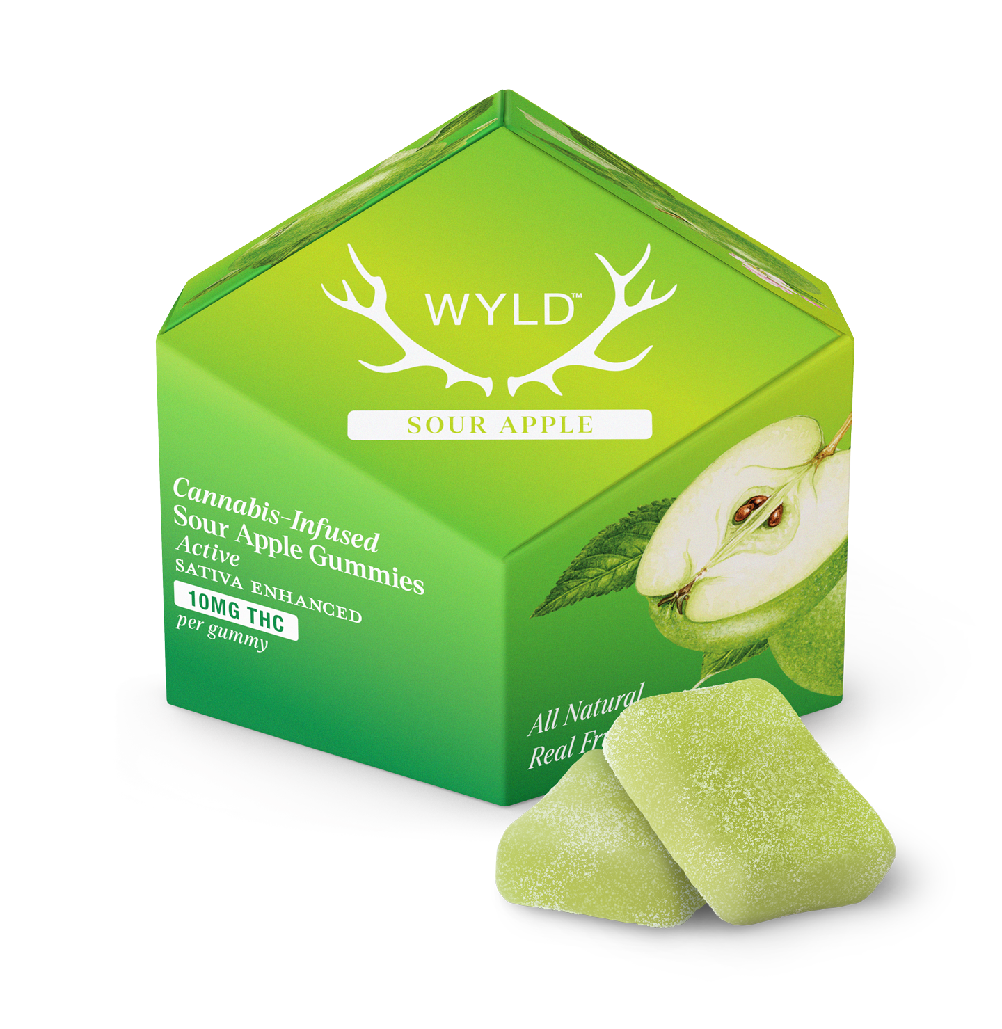 WYLD HEMP 10MG D9 GUMMIES (10CT/PACK)