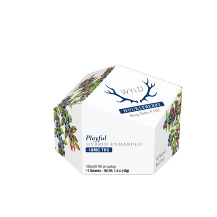 WYLD HEMP 10MG D9 GUMMIES (10CT/PACK)