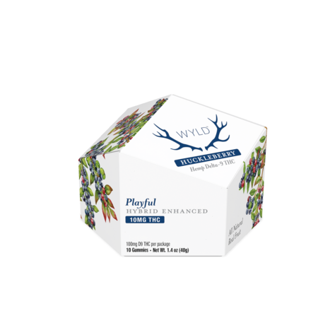 WYLD HEMP 10MG D9 GUMMIES (10CT/PACK)