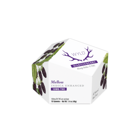 WYLD HEMP 10MG D9 GUMMIES (10CT/PACK)