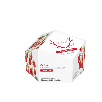 WYLD HEMP 10MG D9 GUMMIES (10CT/PACK)