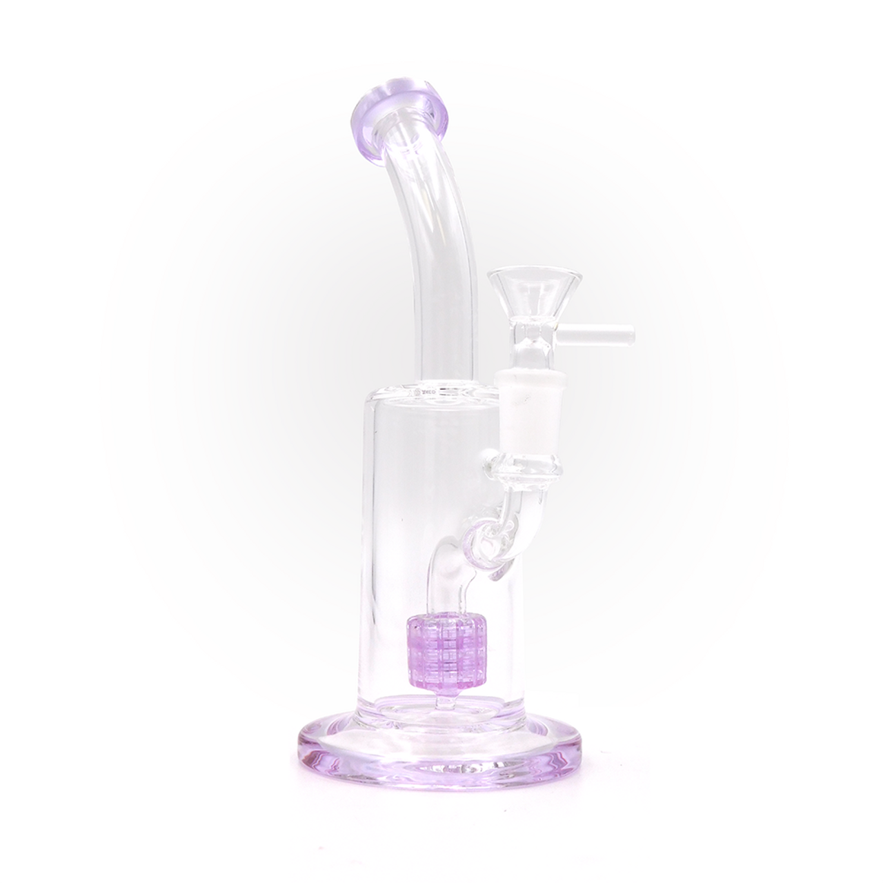 PURPLE percolator waterpipe 9.5"