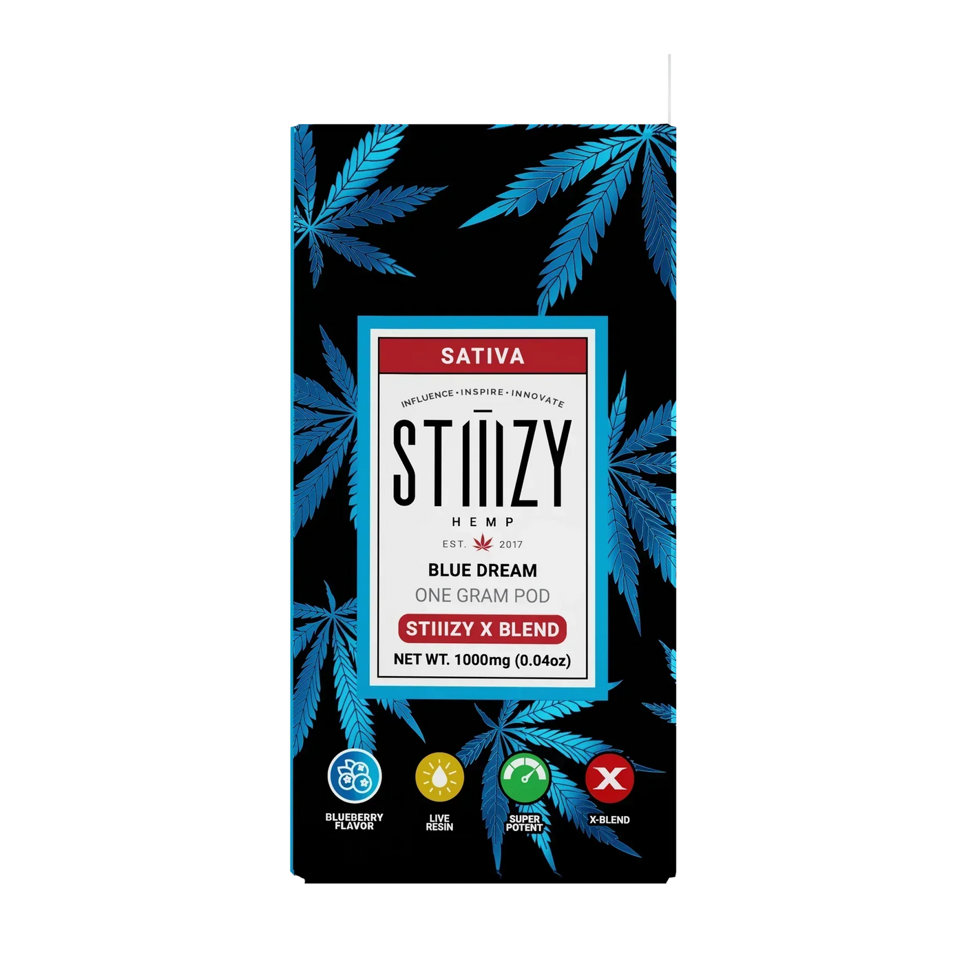 STIIIZY - HEMP 1G POD X BLEND - BLUE DREAM - DELTA