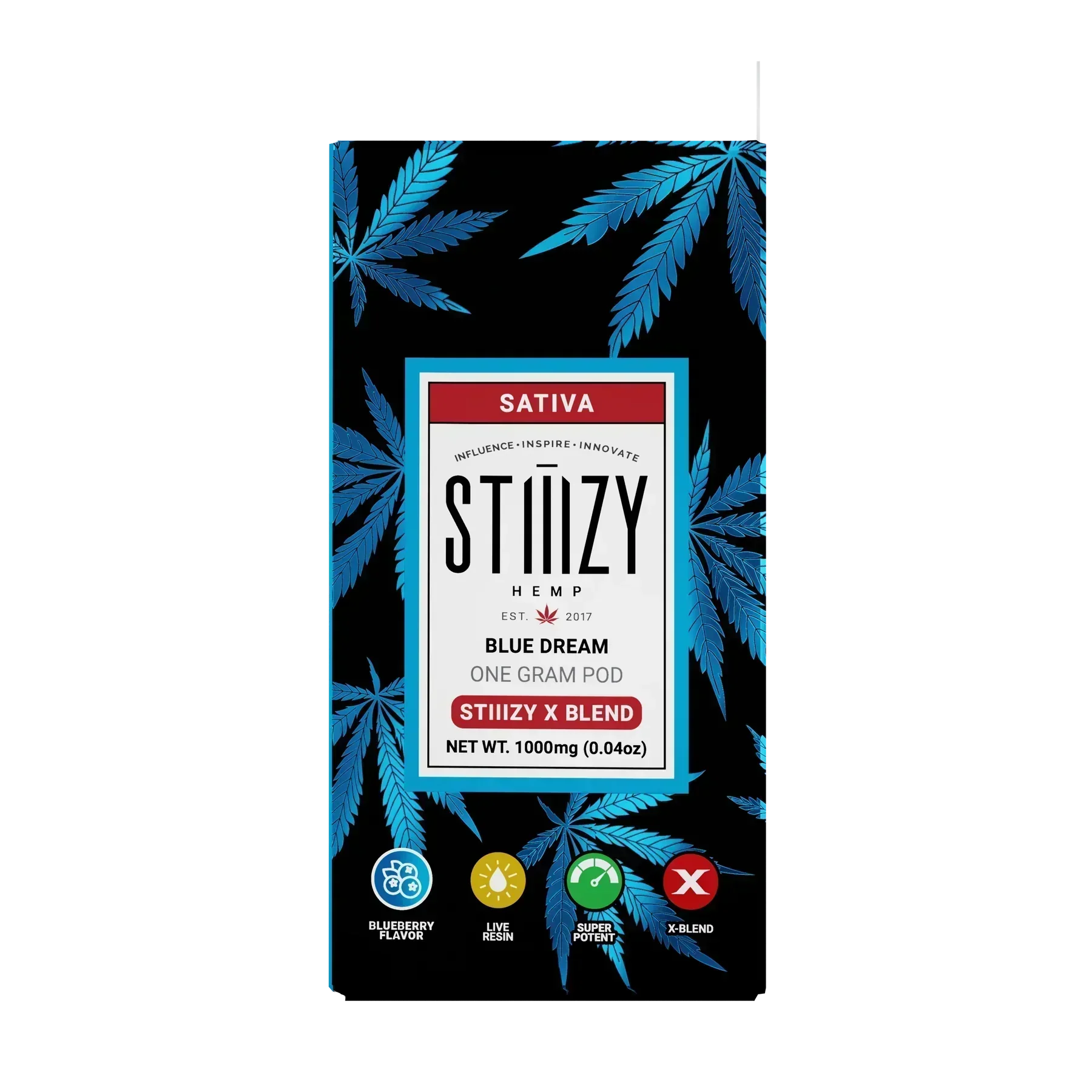 STIIIZY - HEMP 1G POD X BLEND - BLUE DREAM - DELTA