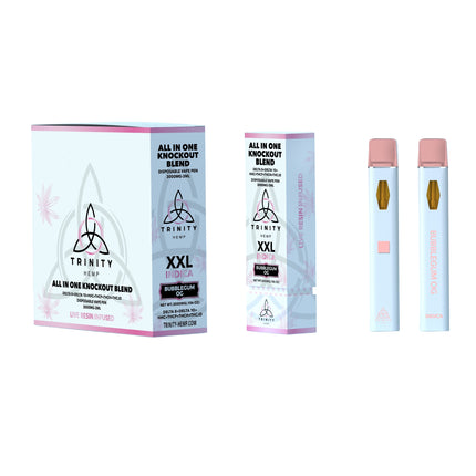 TRINITY HEMP KNOCKOUT BLEND 3ML (D8 + D10 + HHC + THCP + THCJD) DISPOSABLE