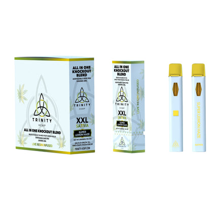 TRINITY HEMP KNOCKOUT BLEND 3ML (D8 + D10 + HHC + THCP + THCJD) DISPOSABLE