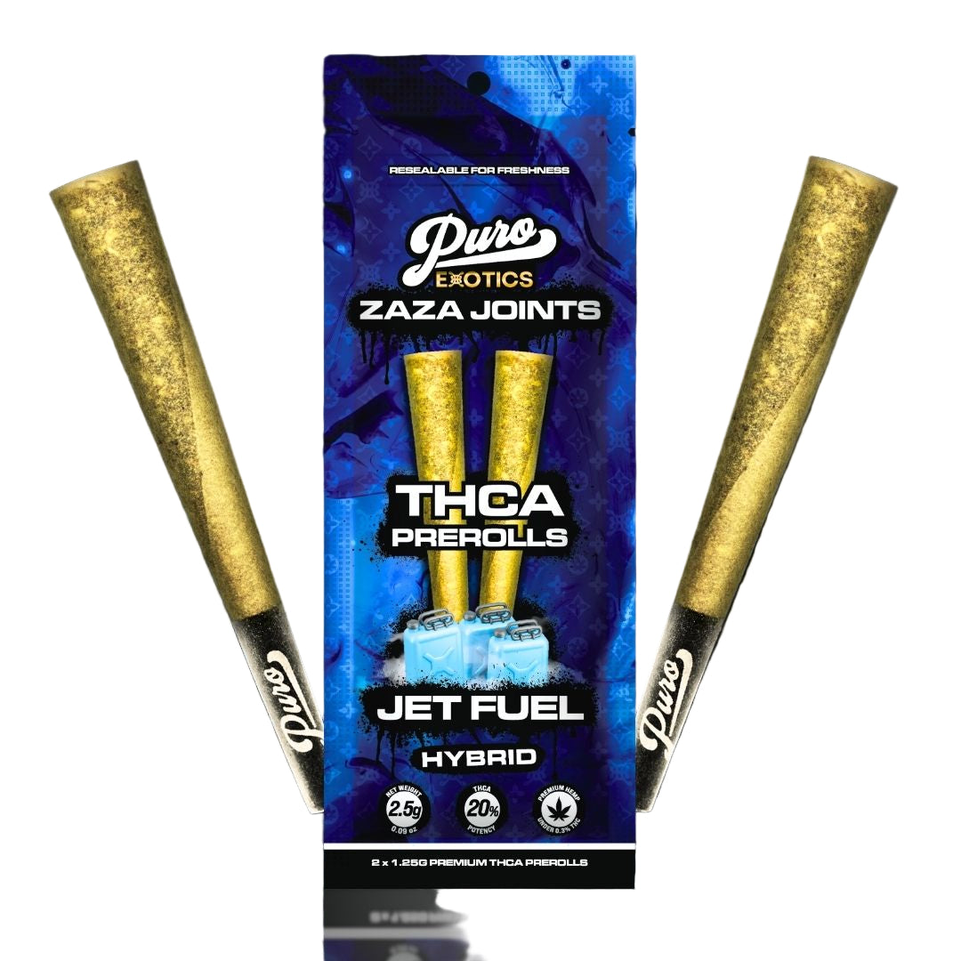 PURO ZAZA THC-A JOINTS 2 X 1.25G PRE-ROLLS
