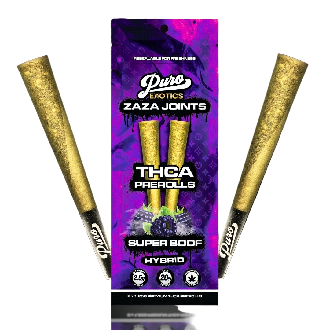 PURO ZAZA THC-A JOINTS 2 X 1.25G PRE-ROLLS