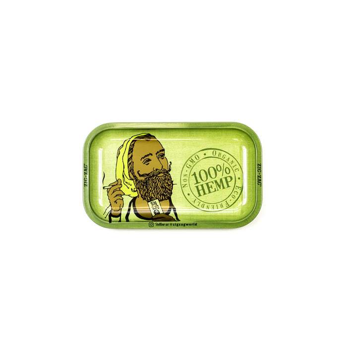 ZIG-ZAG CLASSIC ROLLING TRAY HEMP 784762991034