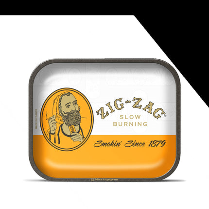 ZIG-ZAG LARGE ROLLING TRAY LARGE ORANGE ROLLING TRAY 784762991195