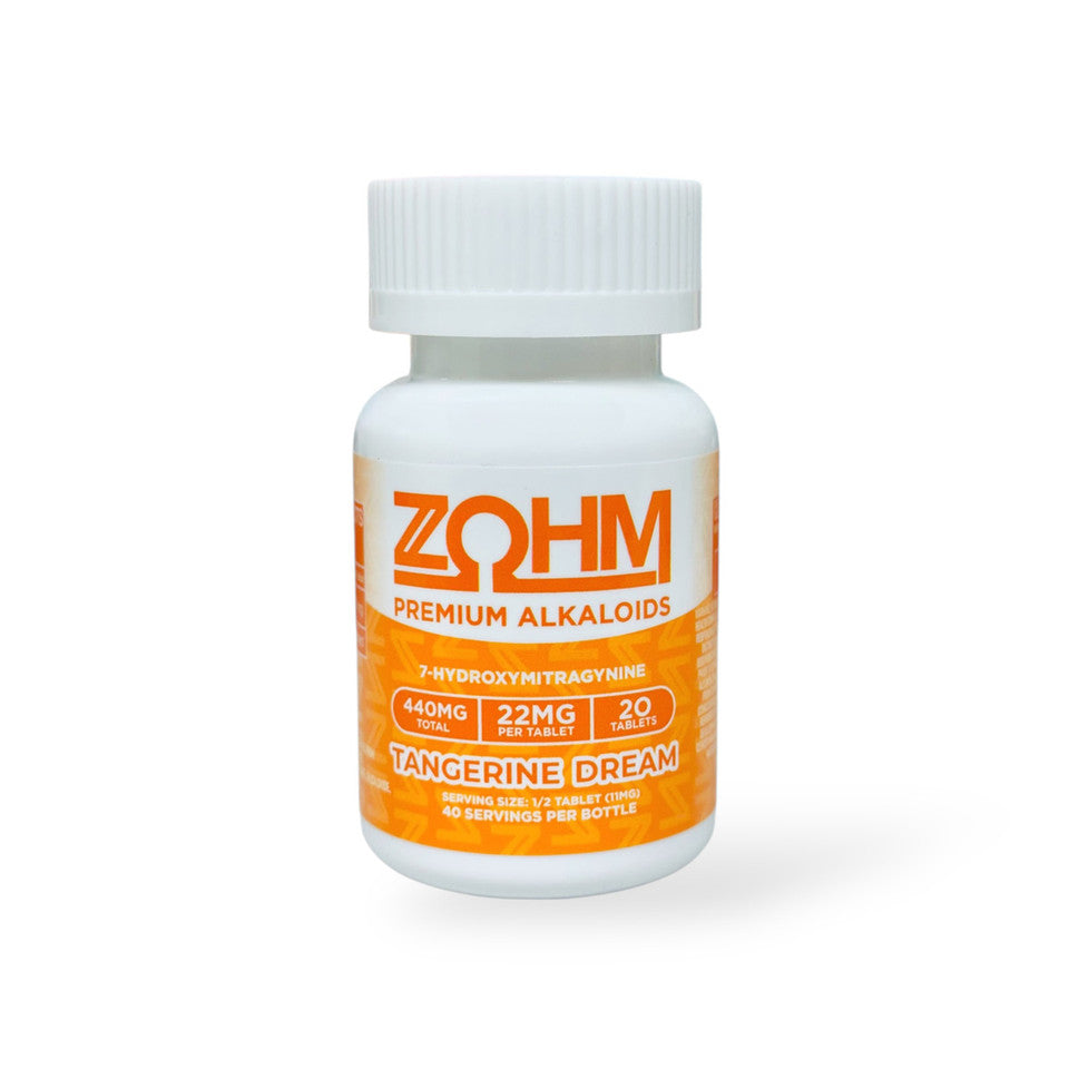 ZOHM 7HYDROXY 22MG PER TAB (20CT JAR) | TANGERINE DREAM