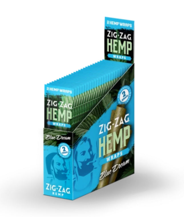 ZIG-ZAG HEMP WRAPS 2PK 25CT/BOX