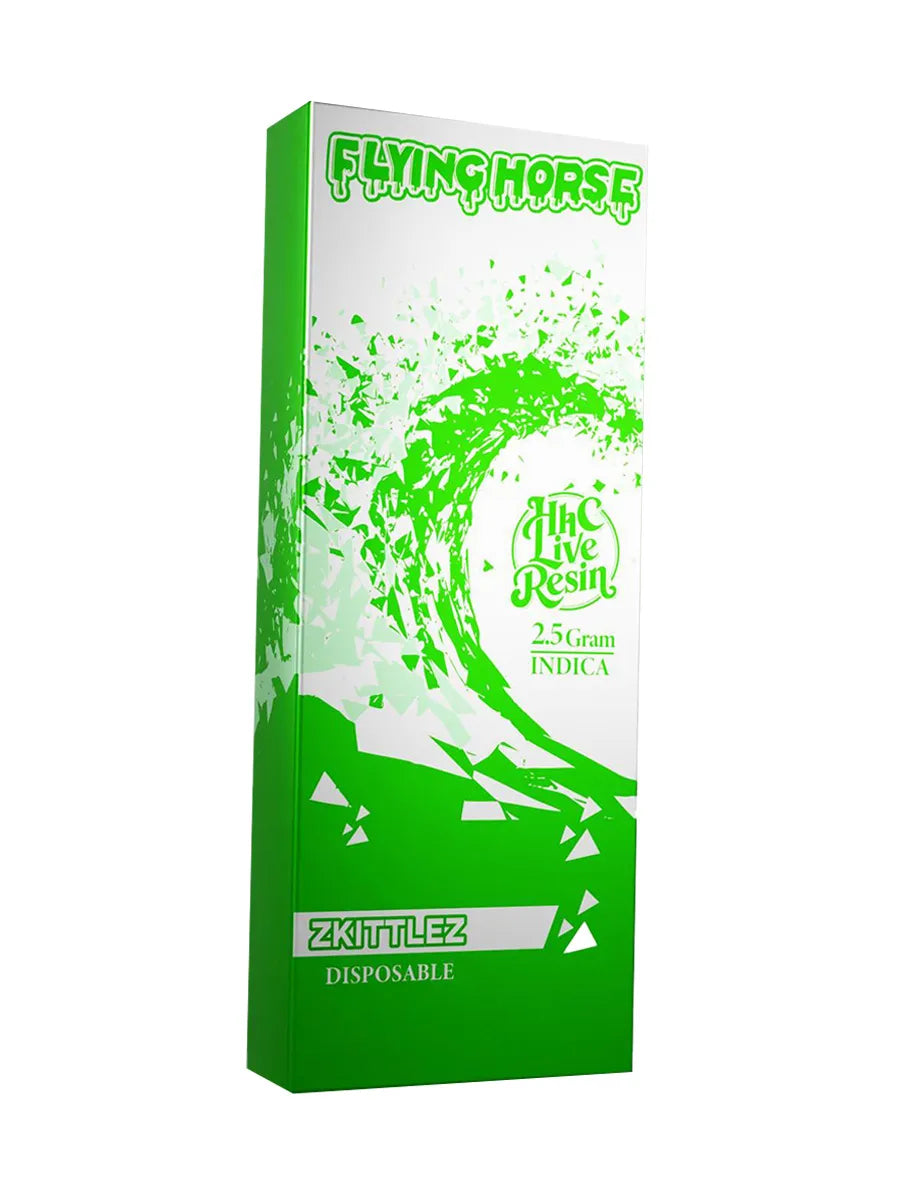 FLYING HORSE 2.5 GRAM HHC LIVE RESIN BLEND DISPOSABLE