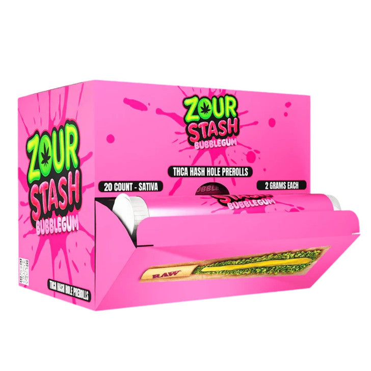 ZOUR STASH THCA 2G HASH HOLE PRE-ROLLS (20CT DISPLAY)