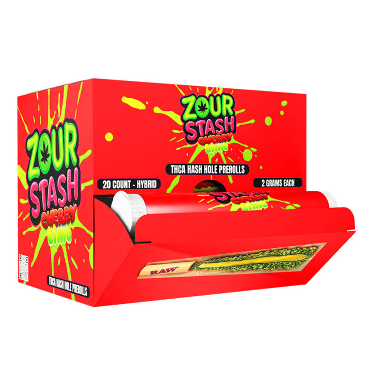 ZOUR STASH THCA 2G HASH HOLE PRE-ROLLS (20CT DISPLAY)