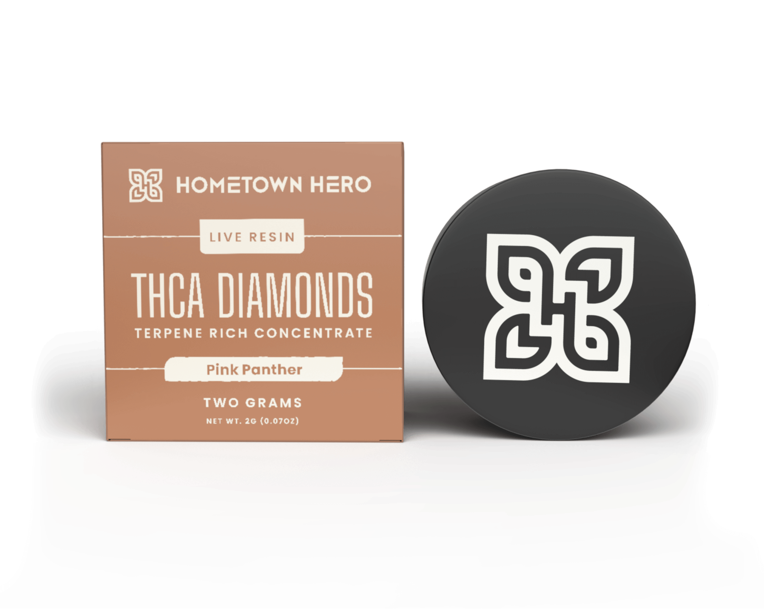 HOMETOWN HERO 2 GRAM THC-A DIAMONDS TERPENE CONCENTRATE