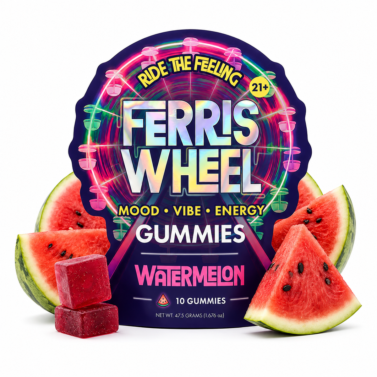 FERRIS WHEEL NOOTROPIC BLEND GUMMIES (10CT BAG)